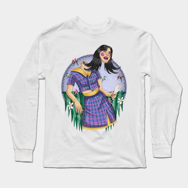 pontennis Long Sleeve T-Shirt by XioVerduzco-art